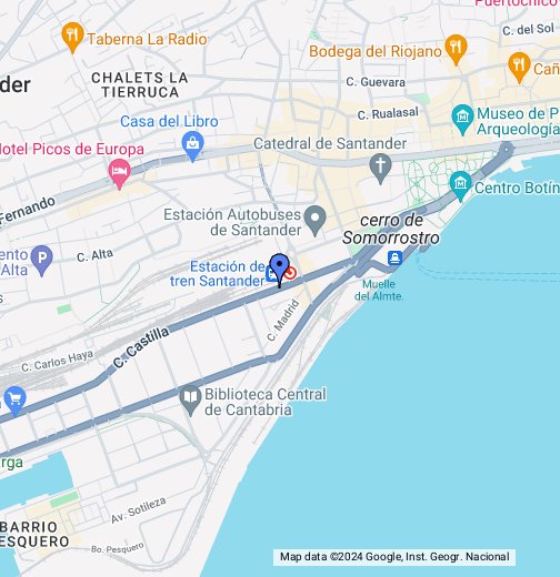 Santander - Google My Maps