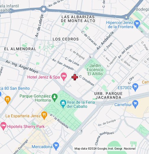 Jerez - Google My Maps
