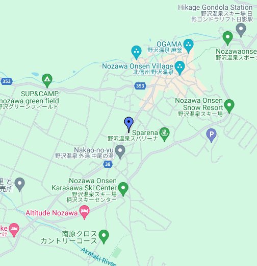 野沢温泉 新田ｊパーク駐車場 Google マイマップ