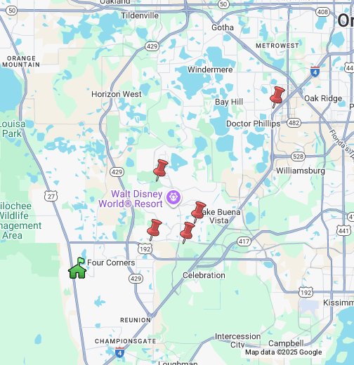 Davenport, Fl and surrounding area Google My Maps