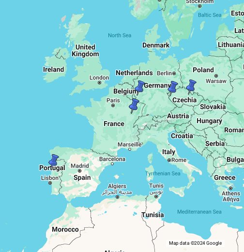 Europakarte - Google My Maps