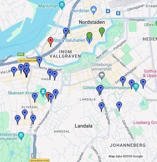 Google Maps Gothenburg