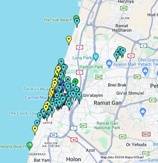 nokia budapest térkép Tel Aviv Map   Google My Maps nokia budapest térkép