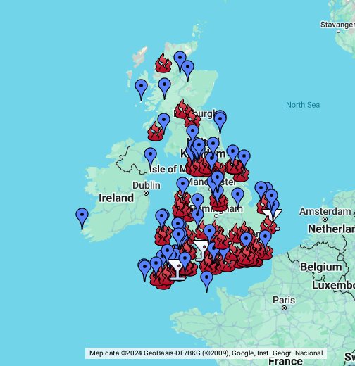 Campsites with Campfires Map - Google My Maps