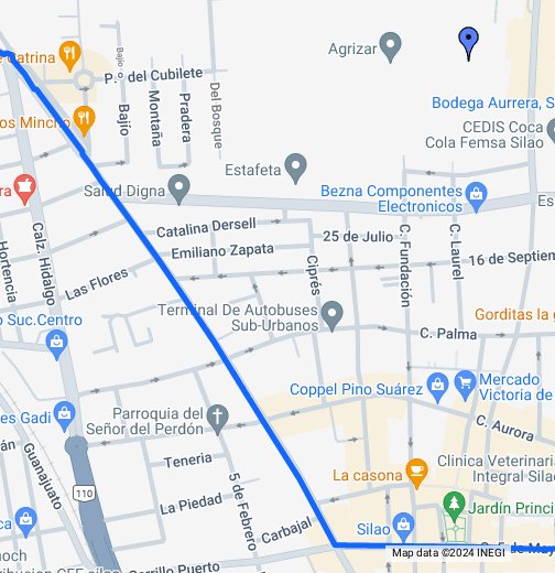 Silao, GTO - Google My Maps