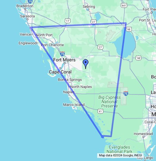 map of sw florida Southwest Florida Google My Maps map of sw florida