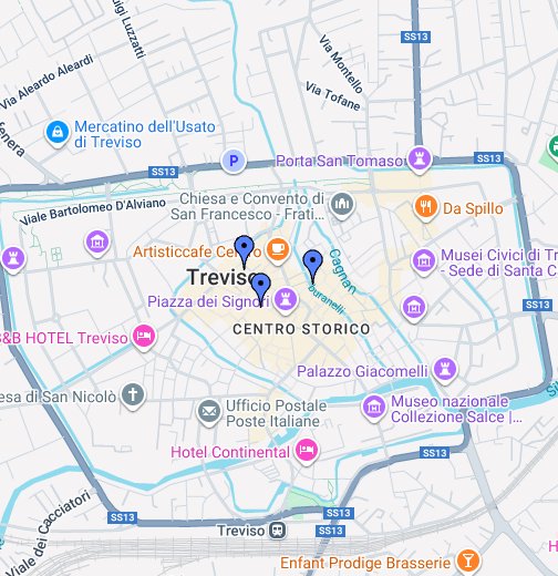 Treviso Google My Maps