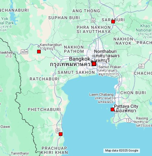 Bangkok Tour Packages Google My Maps
