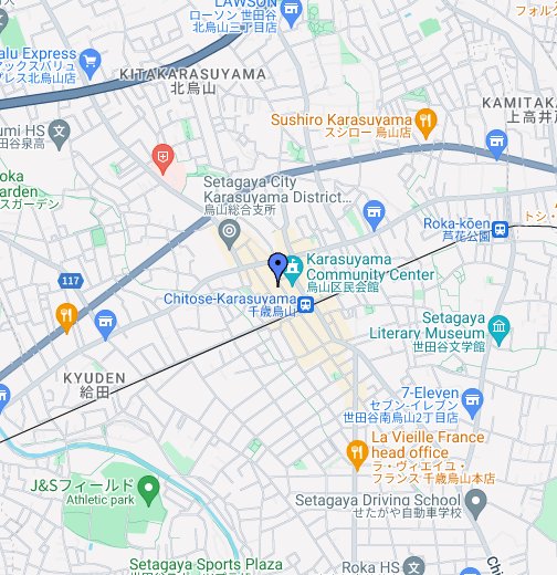 千歳烏山 - Google My Maps