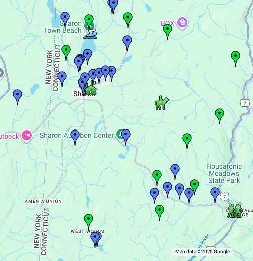 Sharon, Connecticut Google My Maps