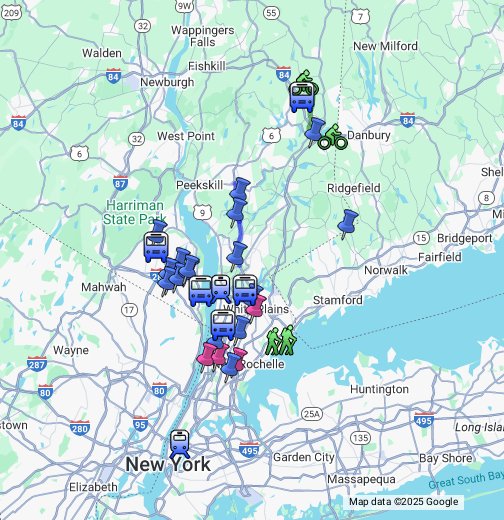 Lower Hudson Valley Google My Maps