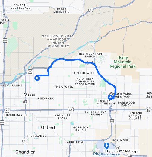 Park of Canals, Mesa, AZ - Google My Maps