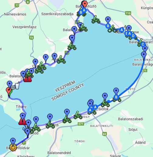 balaton kiskör térkép Balaton kiskör – Google Saját térképek balaton kiskör térkép