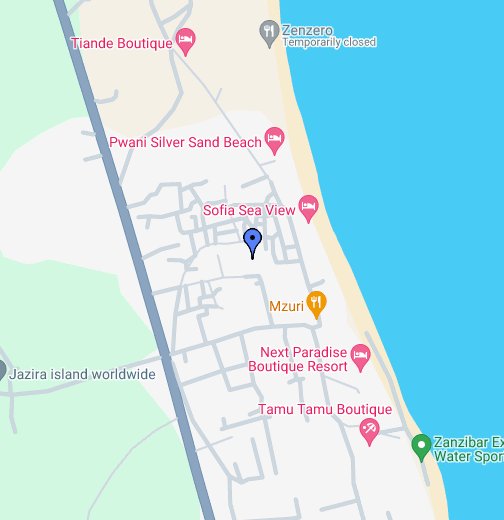 Zanzibar - Google My Maps