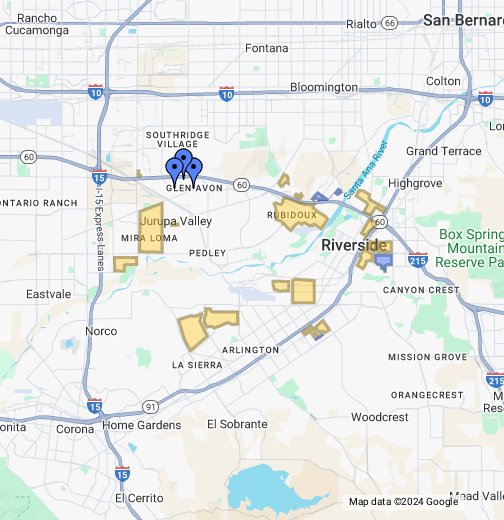 Riverside Gangs Google My Maps
