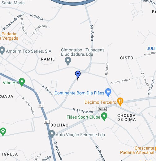 Pzincos, Lda. - Google My Maps