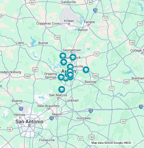 Austin Community College Campuses Google My Maps