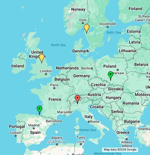 europa google my maps