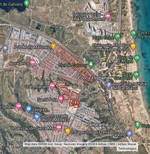 Gran Alacant Mapa - Google My Maps