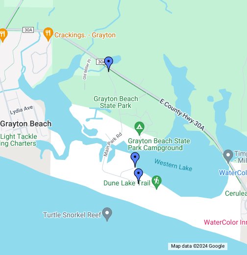 Grayton Beach State Park Google My Maps