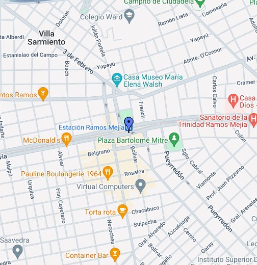 Esmerado Interminable buscar ramos Mejia - Google My Maps