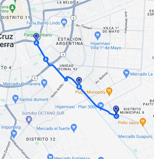 Urbanización las Orquideas - Google My Maps