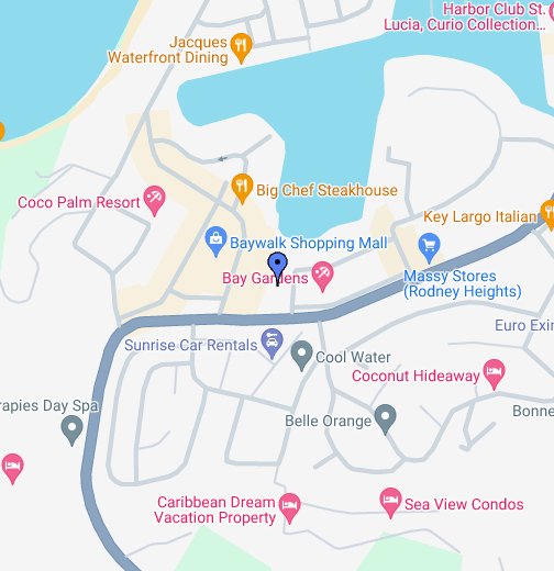 Saint Lucia - Google My Maps