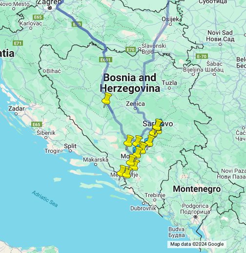 bosna i hercegovina google maps