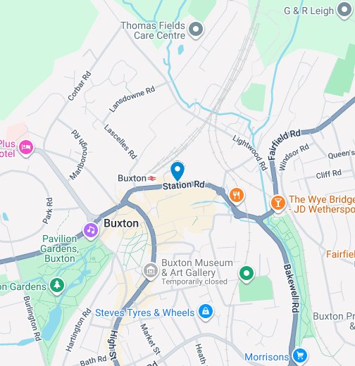 Buxton Google My Maps