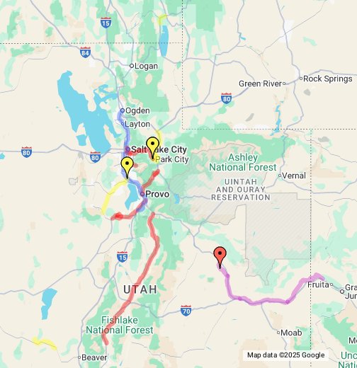UTAH RAILROADS Google My Maps