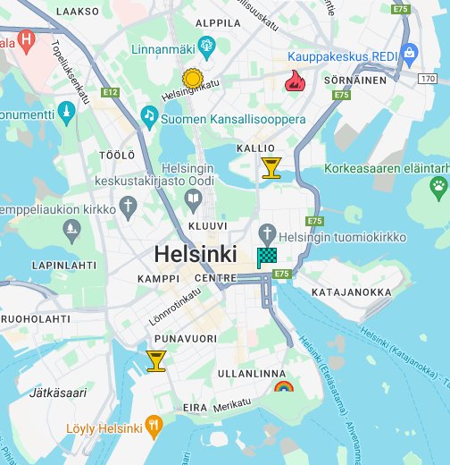 Bear Events 2019 // Karhutapahtumat 2019 // Helsinki Pride - Google My Maps