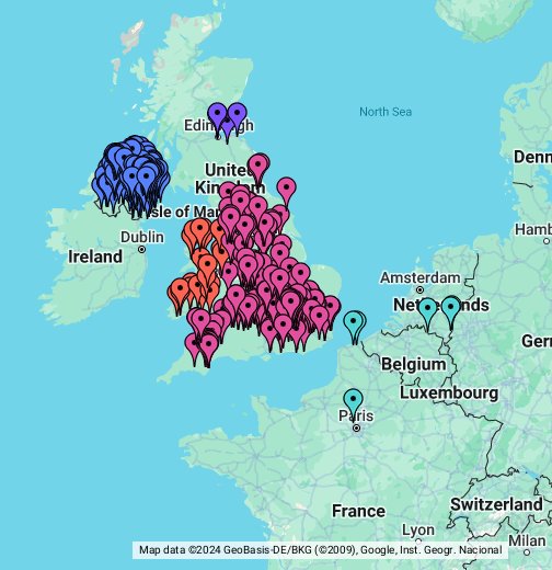 ANPR Spy Camera Locations in the UK - Google My Maps