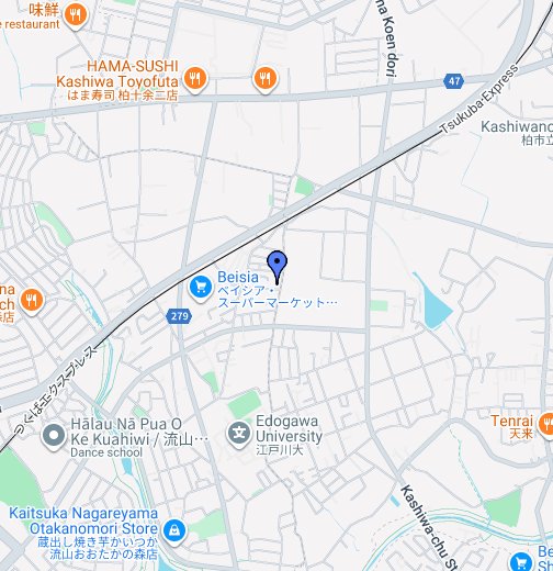 イーピーイ 柏工場 Google My Maps