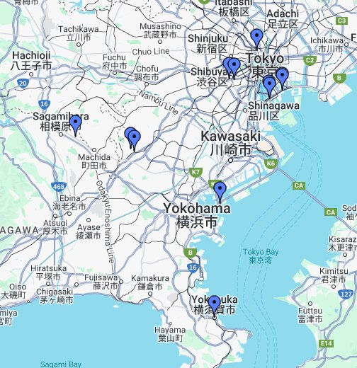 Japan - Google My Maps