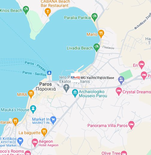 MG Yachts Paros - Google My Maps