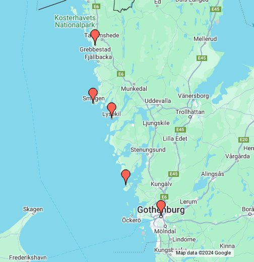 Bohuslän - Google My Maps