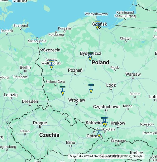 Castorama W Polsce Moje Mapy Google