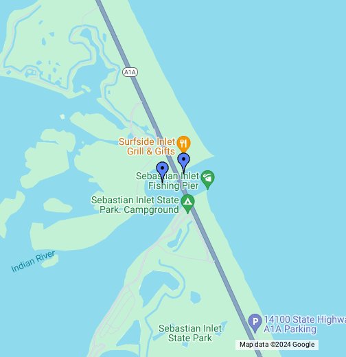 Snorkeling Sebastian Inlet Florida Google My Maps