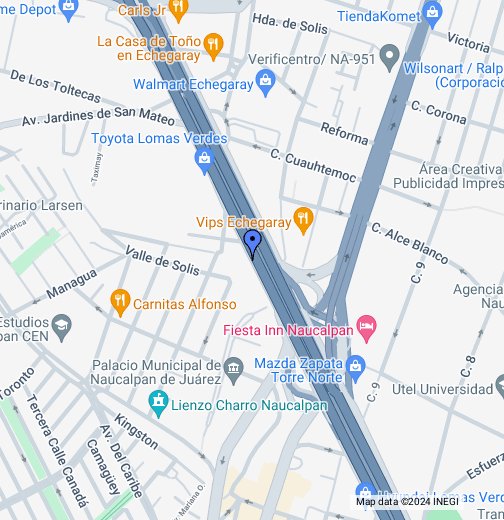 Honda Lomas Verdes - Google My Maps