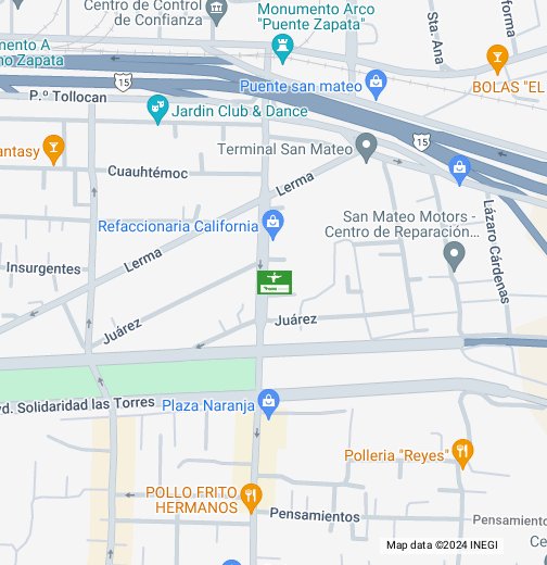 San Mateo Atenco - Google My Maps