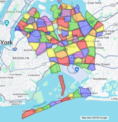 Neighborhoods of Queens - Google My Maps