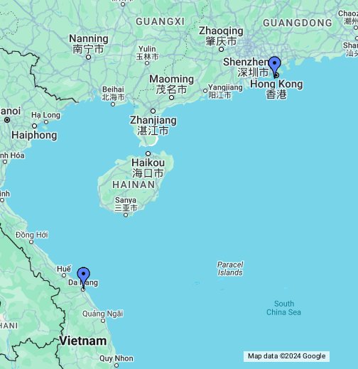 Da Nang Vietnam Map | Map Of The World