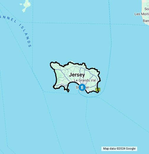 sofa vergeten De kamer schoonmaken Jersey Coastal Path - Google My Maps