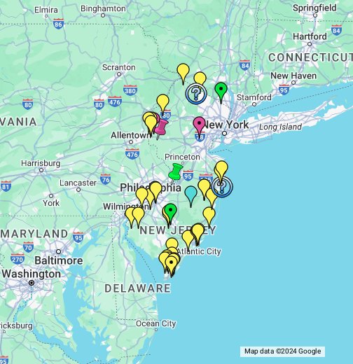 Various Sirens in New Jersey - Google My Maps