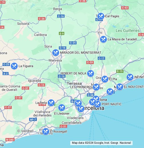 Catalunya: Latarjetavip - Google My Maps
