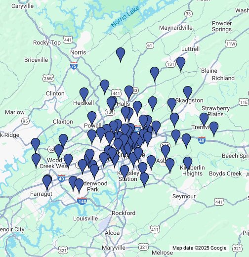 Knox County Voting Precincts Google My Maps