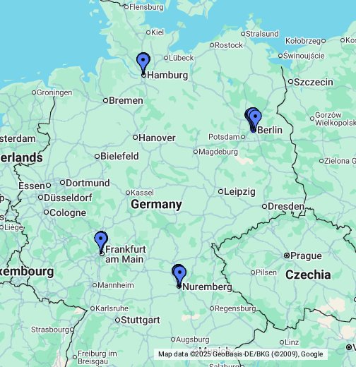 Germany Google My Maps