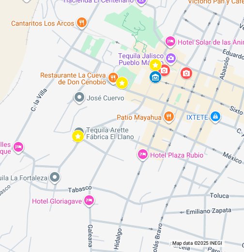Tequila, Jalisco Google My Maps