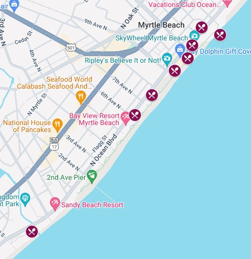8 Myrtle Beach Boardwalk Restaurants You Need To Try! - Google My Maps