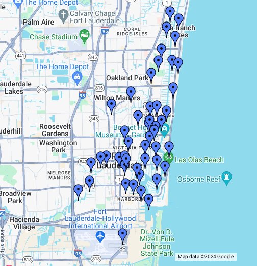 Fort Lauderdale Map Google My Maps
